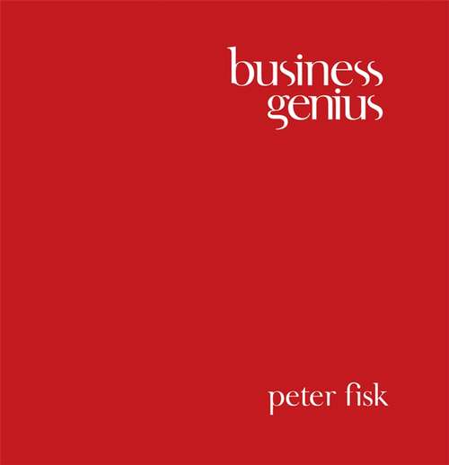 Book cover of Business Genius: A More Inspired Approach to Business Growth