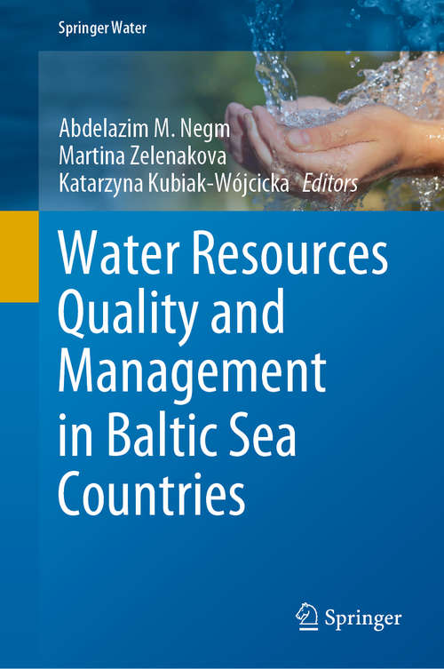 Book cover of Water Resources Quality and Management in Baltic Sea Countries (1st ed. 2020) (Springer Water)