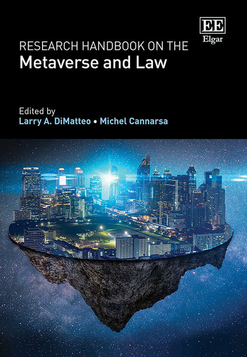 Book cover of Research Handbook on the Metaverse and Law