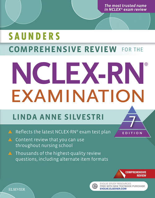 Book cover of Saunders Comprehensive Review for the NCLEX-RN® Examination - E-Book (6) (Saunders Comprehensive Review For Nclex-rn Ser.)