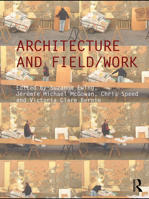 Book cover of Architecture and Field/Work