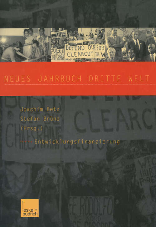 Book cover of Neues Jahrbuch Dritte Welt: Entwicklungsfinanzierung (2001)