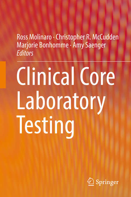 Book cover of Clinical Core Laboratory Testing