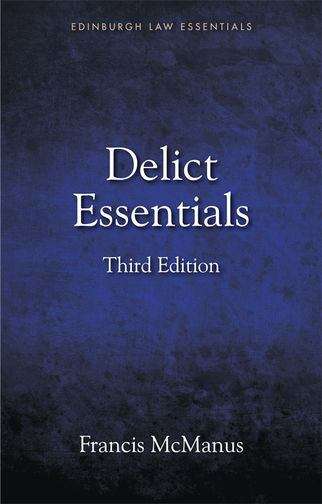 Book cover of Delict Essentials