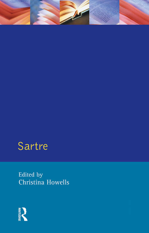 Book cover of Sartre