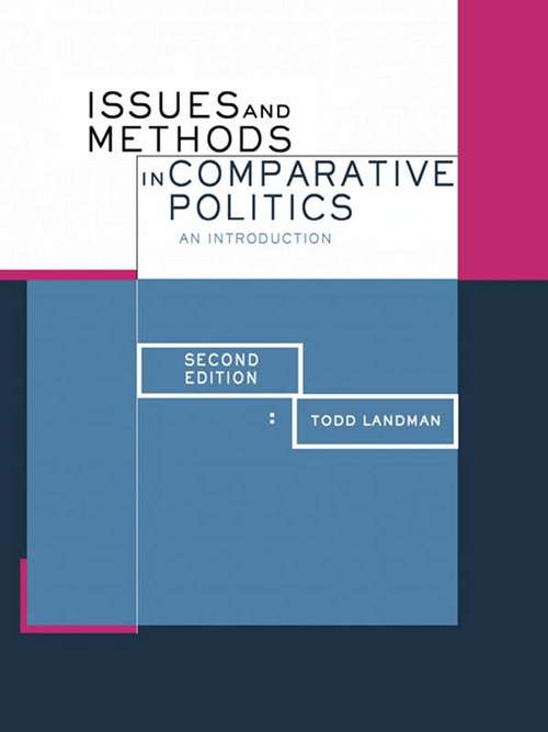 Book cover of Issues and Methods in Comparative Politics: An Introduction (2)