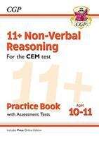 Book cover of New 11+ CEM Non-Verbal Reasoning Practice Book & Assessment Tests - YEAR 6  (with Online Edition)