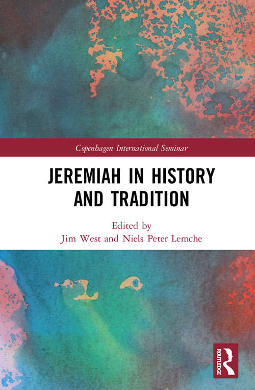 Book cover of Jeremiah in History and Tradition