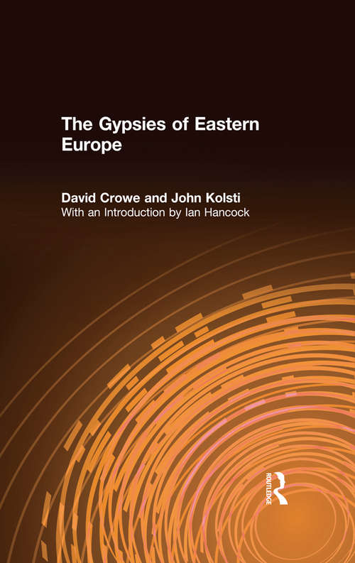 Book cover of The Gypsies of Eastern Europe