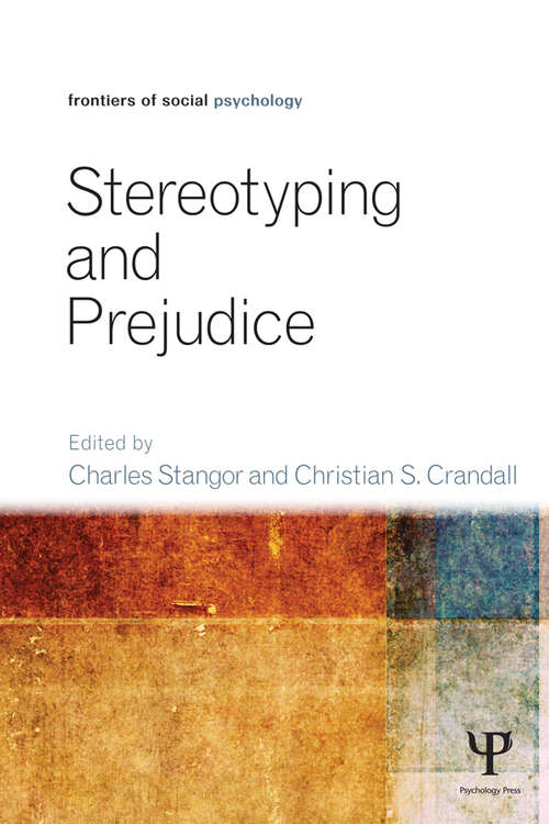 Book cover of Stereotyping and Prejudice (Frontiers of Social Psychology)