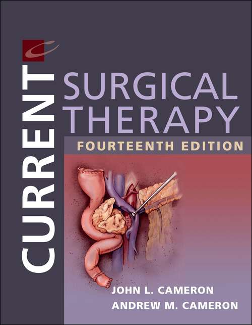 Book cover of Current Surgical Therapy - E-Book: Current Surgical Therapy (14)