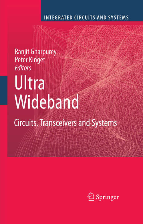 Book cover of Ultra Wideband: Circuits, Transceivers and Systems (2008) (Integrated Circuits and Systems)