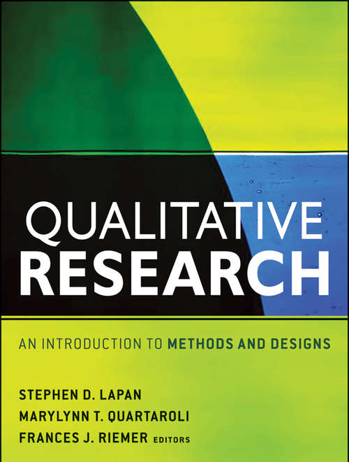 Book cover of Qualitative Research: An Introduction to Methods and Designs (Research Methods for the Social Sciences #37)