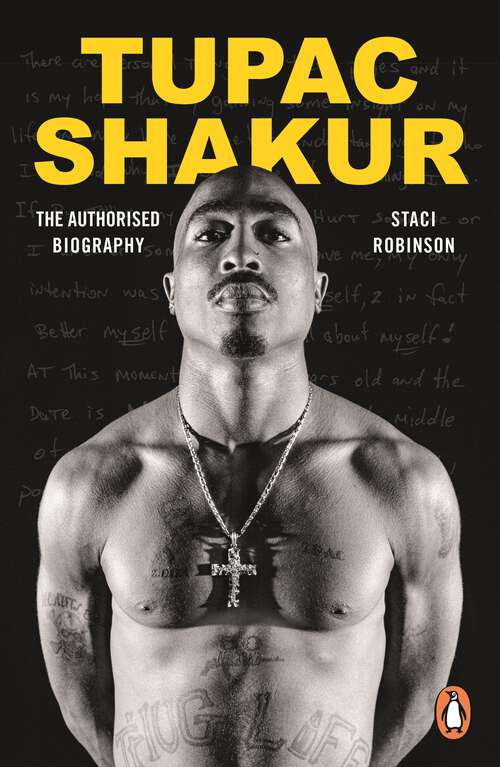 Book cover of Tupac Shakur: The first and only Estate-authorised biography of the legendary artist