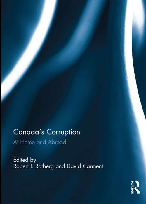 Book cover of Canada's Corruption at Home and Abroad