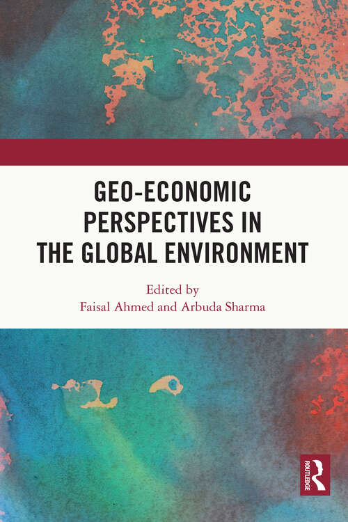 Book cover of Geo-economic Perspectives in the Global Environment