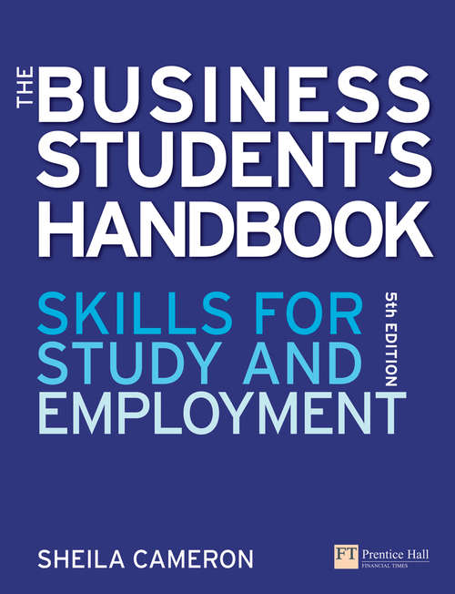 Book cover of The Business Student's Handbook