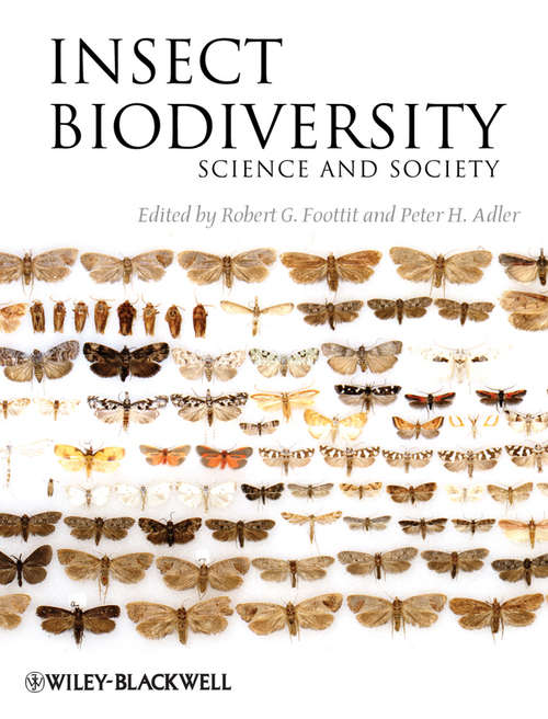 Book cover of Insect Biodiversity: Science and Society