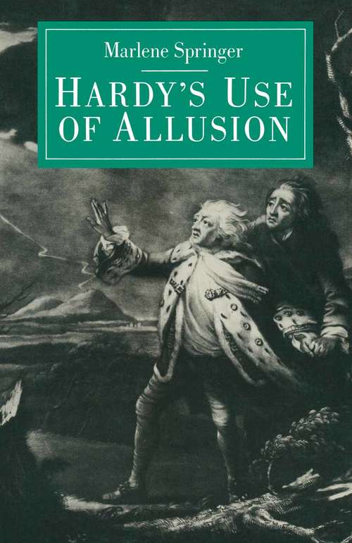 Book cover of Hardy’s Use of Allusion (1st ed. 1983)