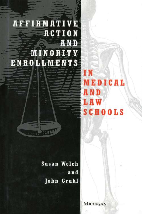 Book cover of Affirmative Action and Minority Enrollments in Medical and Law Schools