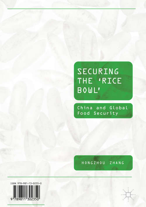 Book cover of Securing the ‘Rice Bowl’: China and Global Food Security (PDF)