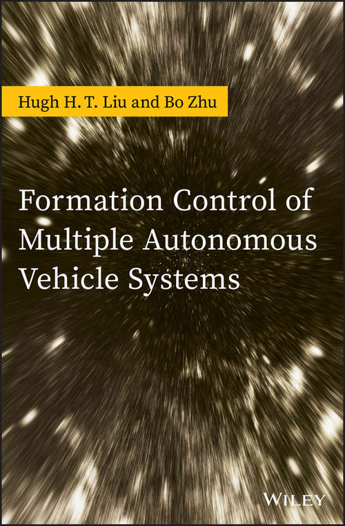 Book cover of Formation Control of Multiple Autonomous Vehicle Systems
