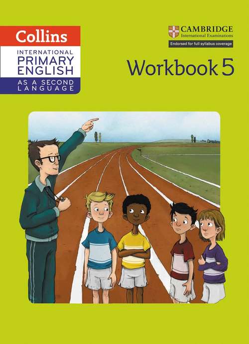 Book cover of Collins Cambridge International Primary English as a Second Language: Workbook 5 (PDF)