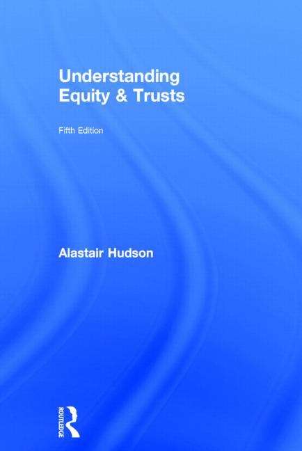 Book cover of Understanding Equity And Trusts