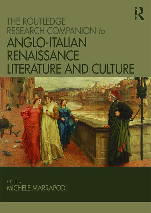 Book cover of The Routledge Research Companion to Anglo-Italian Renaissance Literature and Culture