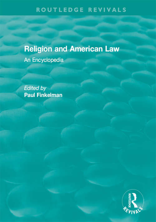 Book cover of Routledge Revivals: An Encyclopedia (Routledge Revivals)