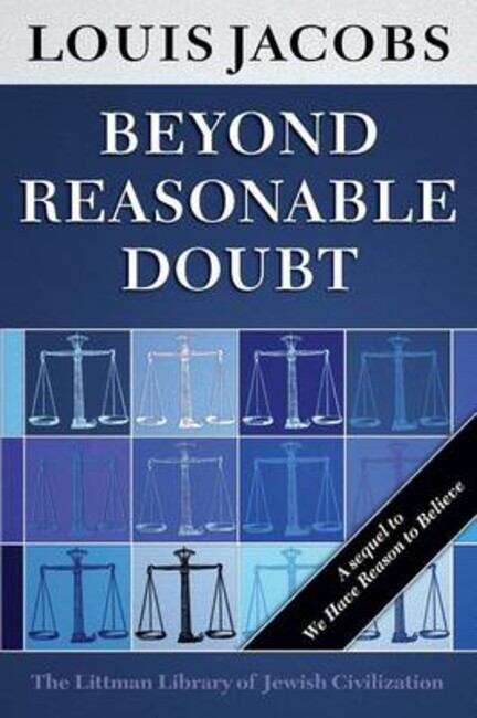 Book cover of Beyond Reasonable Doubt (The Littman Library of Jewish Civilization)