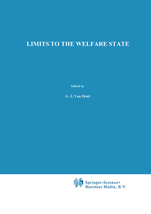 Book cover of Limits to The Welfare State (1980)