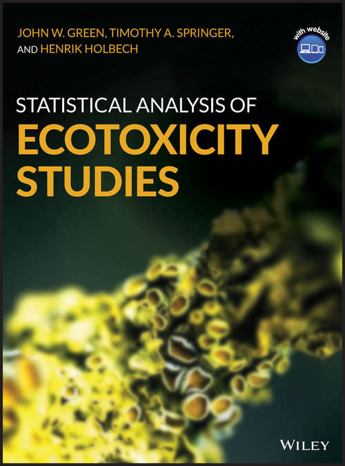 Book cover of Statistical Analysis of Ecotoxicity Studies