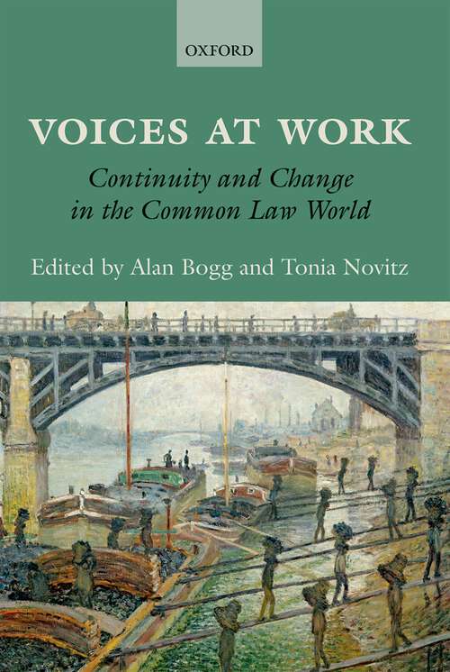 Book cover of Voices at Work: Continuity and Change in the Common Law World