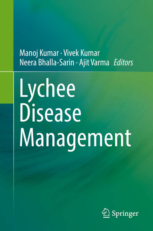 Book cover of Lychee Disease Management