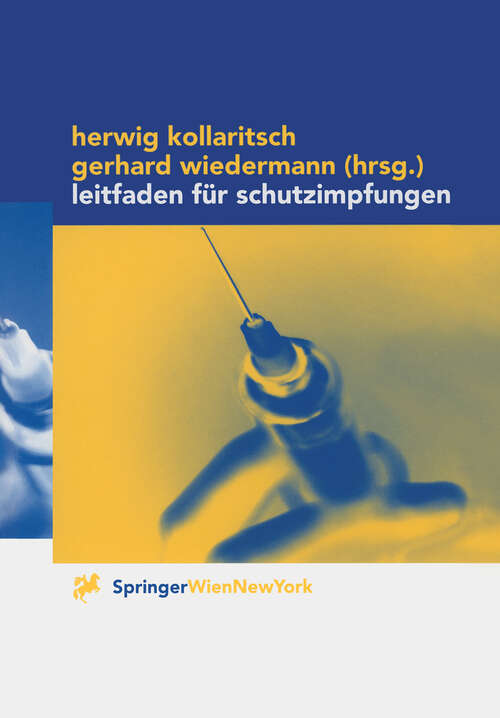 Book cover of Leitfaden für Schutzimpfungen (2000)