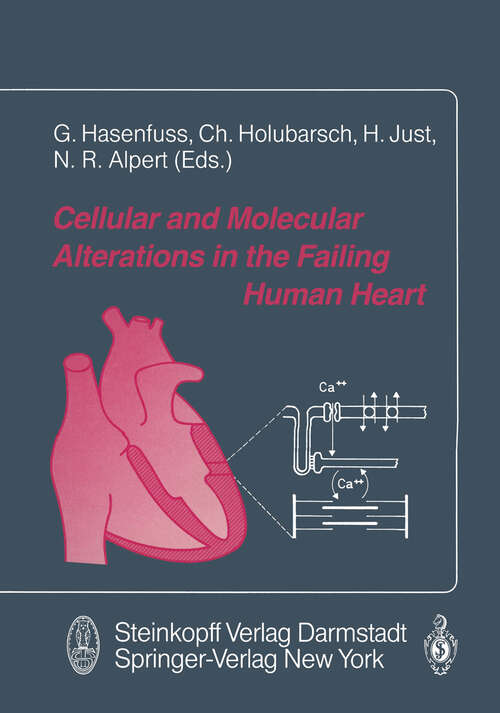 Book cover of Cellular and Molecular Alterations in the Failing Human Heart (1992)