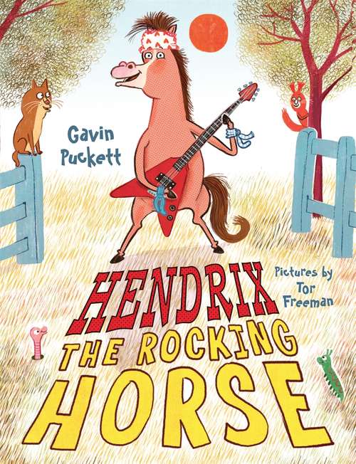 Book cover of Hendrix the Rocking Horse (Main) (Fables from the Stables #2)