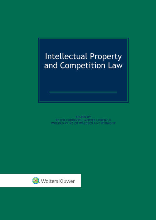 Book cover of Intellectual Property and Competition Law