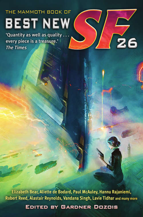 Book cover of The Mammoth Book of Best New SF 26 (Mammoth Books)