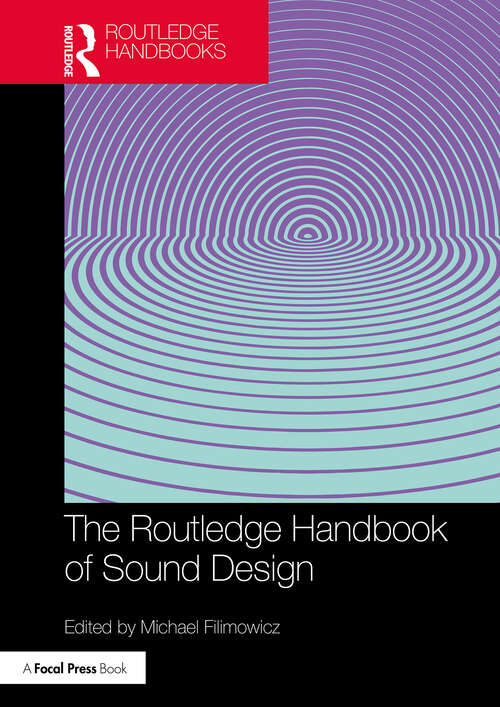 Book cover of The Routledge Handbook of Sound Design