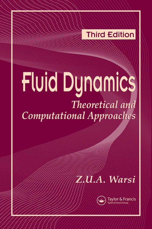 Book cover of Fluid Dynamics: Theoretical and Computational Approaches, Third Edition