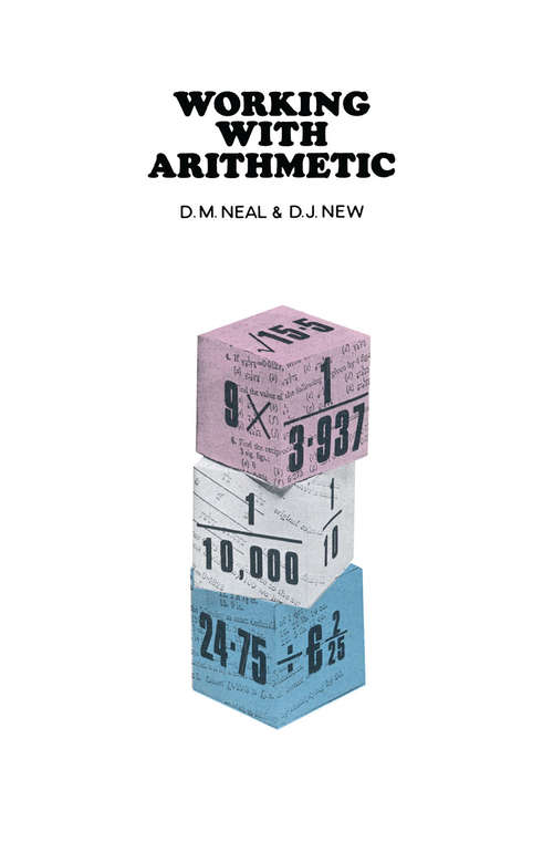 Book cover of Working With Arithmetic (1st ed. 1967)
