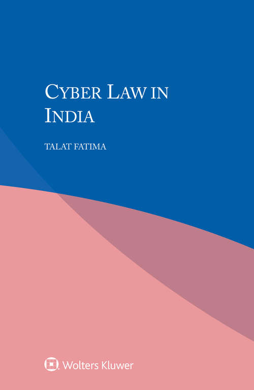 Book cover of Cyber Law in India