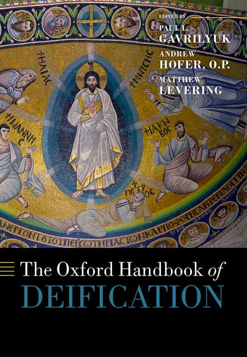 Book cover of The Oxford Handbook of Deification