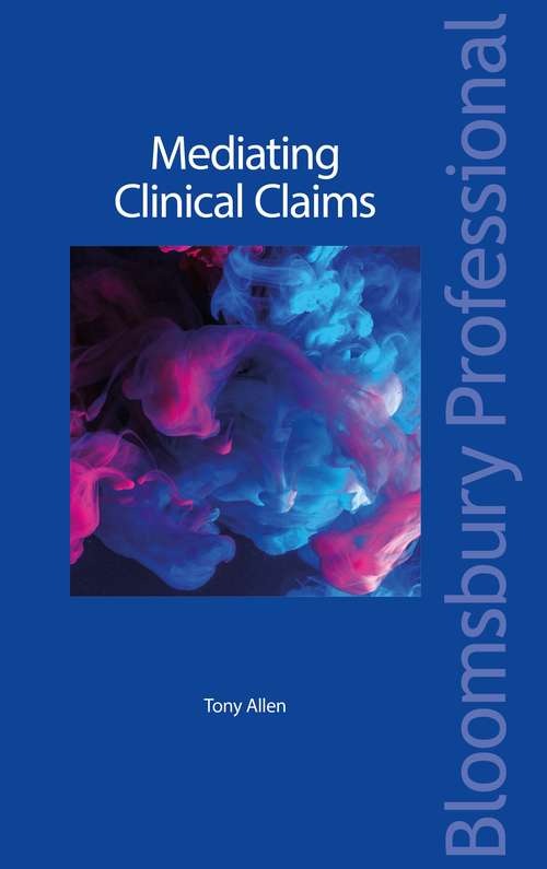 Book cover of Mediating Clinical Claims