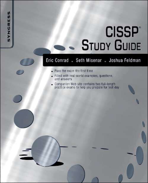 Book cover of CISSP Study Guide (4)