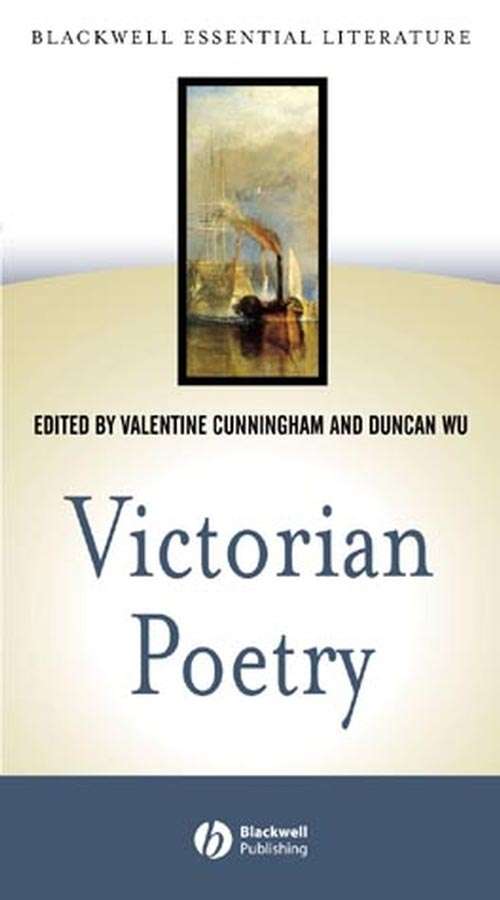 Book cover of Victorian Poetry (Blackwell Essential Literature)