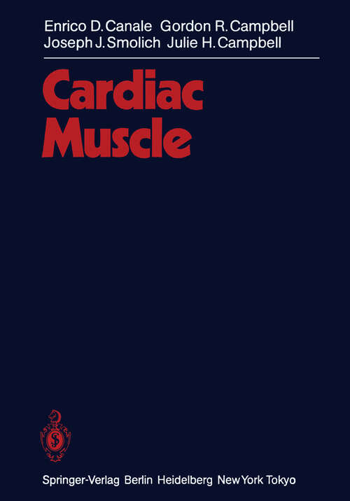 Book cover of Cardiac Muscle (1986) (Handbuch der mikroskopischen Anatomie des Menschen Handbook of Mikroscopic Anatomy: 2 / 7)