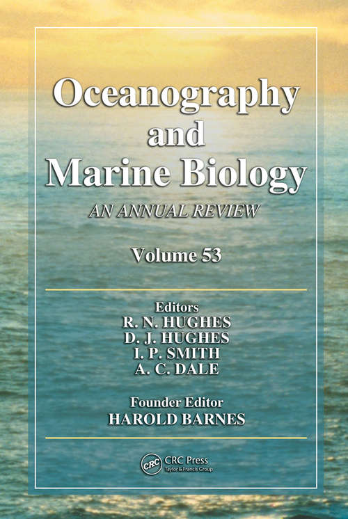Book cover of Oceanography and Marine Biology: An annual review. Volume 53 (ISSN #57)